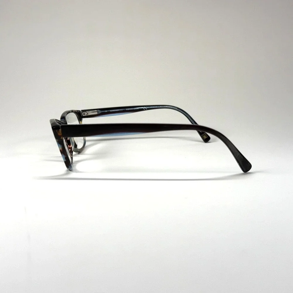 Marchon Downtown Cornelia 215 Eyeglasses Frame Only 52-16-135 Blue Tortoise Med‎